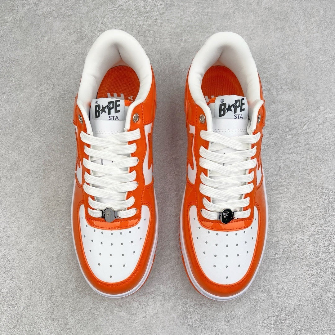 A Bathing Ape Bape Sta Low Naranja
