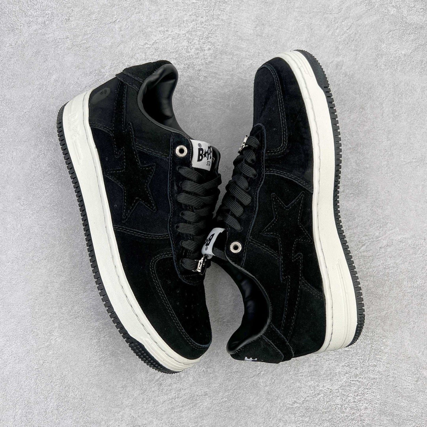 A Bathing Ape Bape Sta Suede Negro