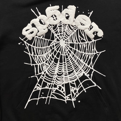 SP5DER OG WEB HOODIE BLACK