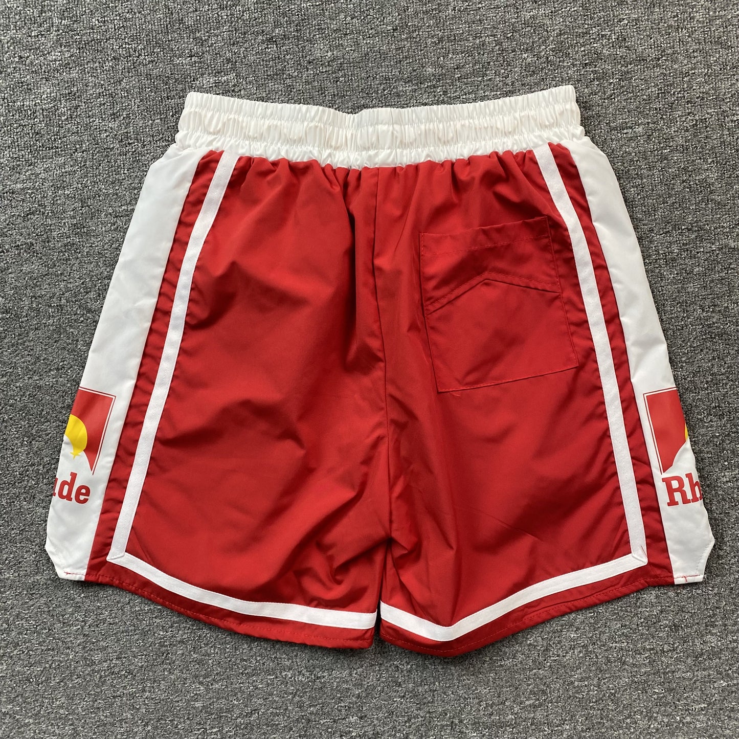 RHUDE SHORTS RED