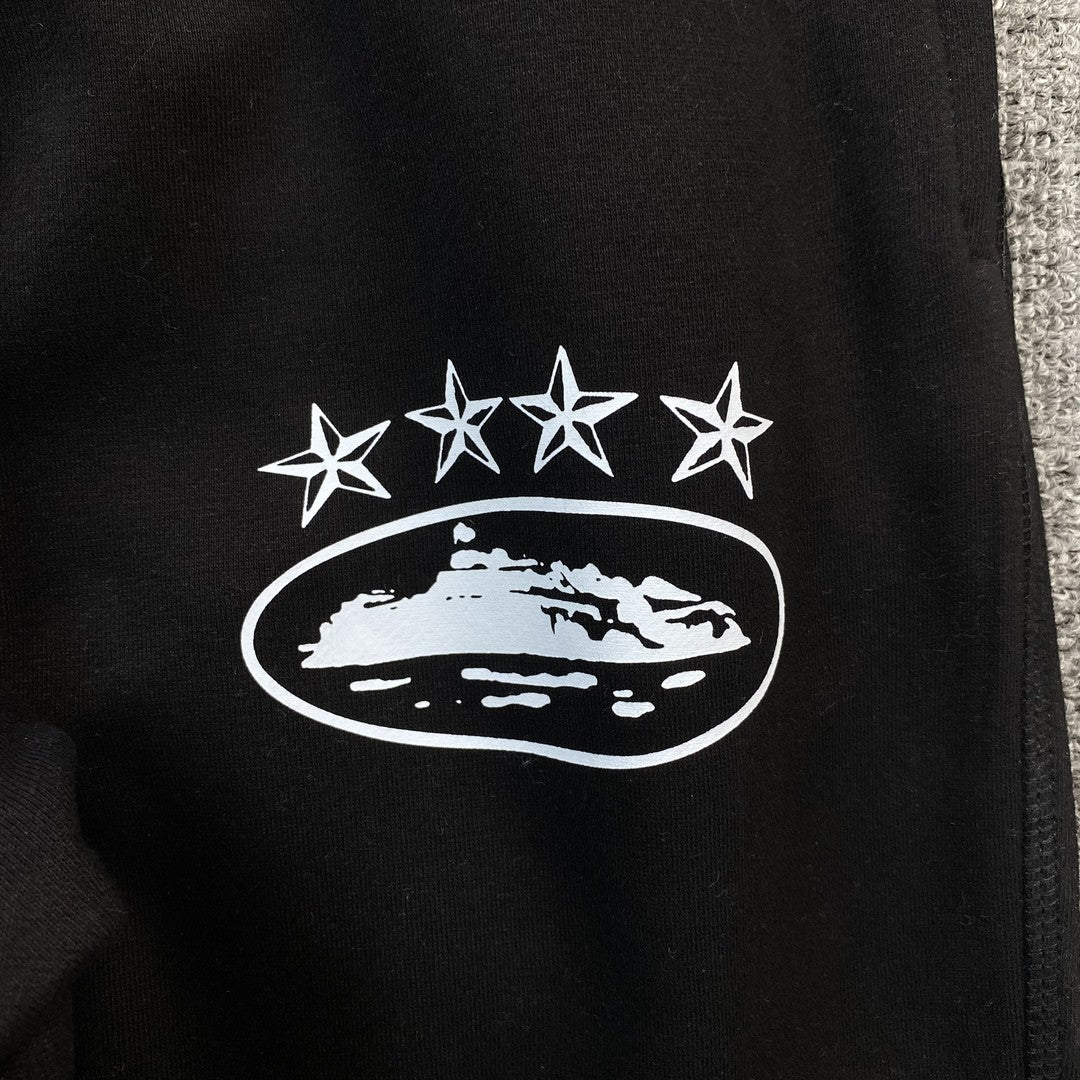 CORTEIZ ALCATRAZ 4 STARZ SWEATPANT BLACK