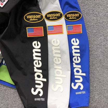 Campera Supreme Vanson Leathers GORE-TEX Shell Royal