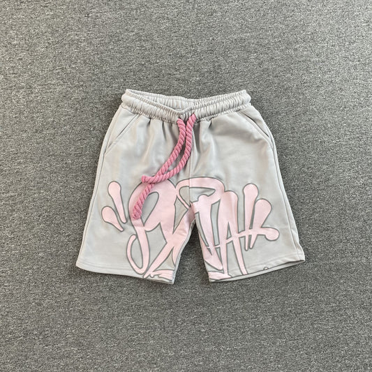 SYNA WORLD SYNA LOGO SHORTS GRIS ROSA 