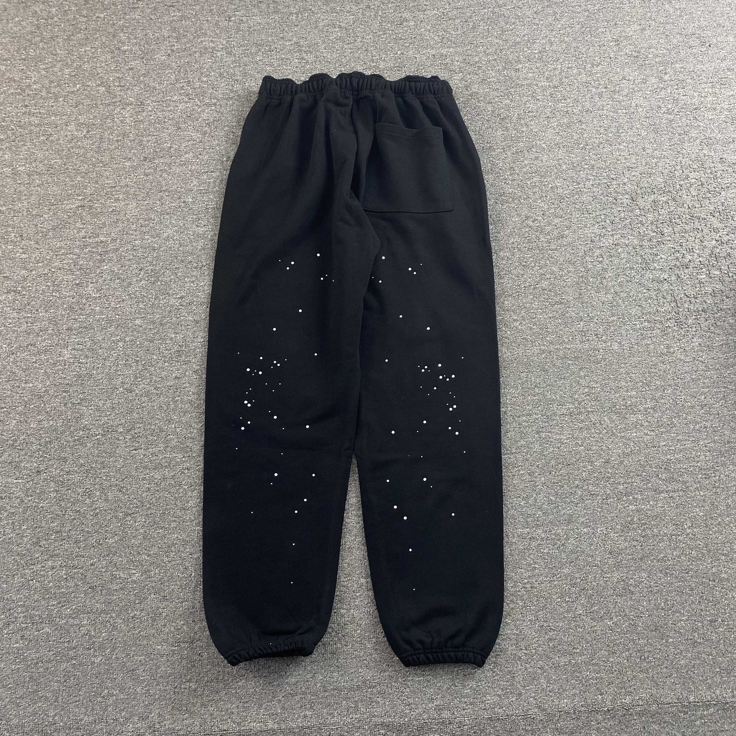 Pantalón Sp5der Rhinestone Silk Negro