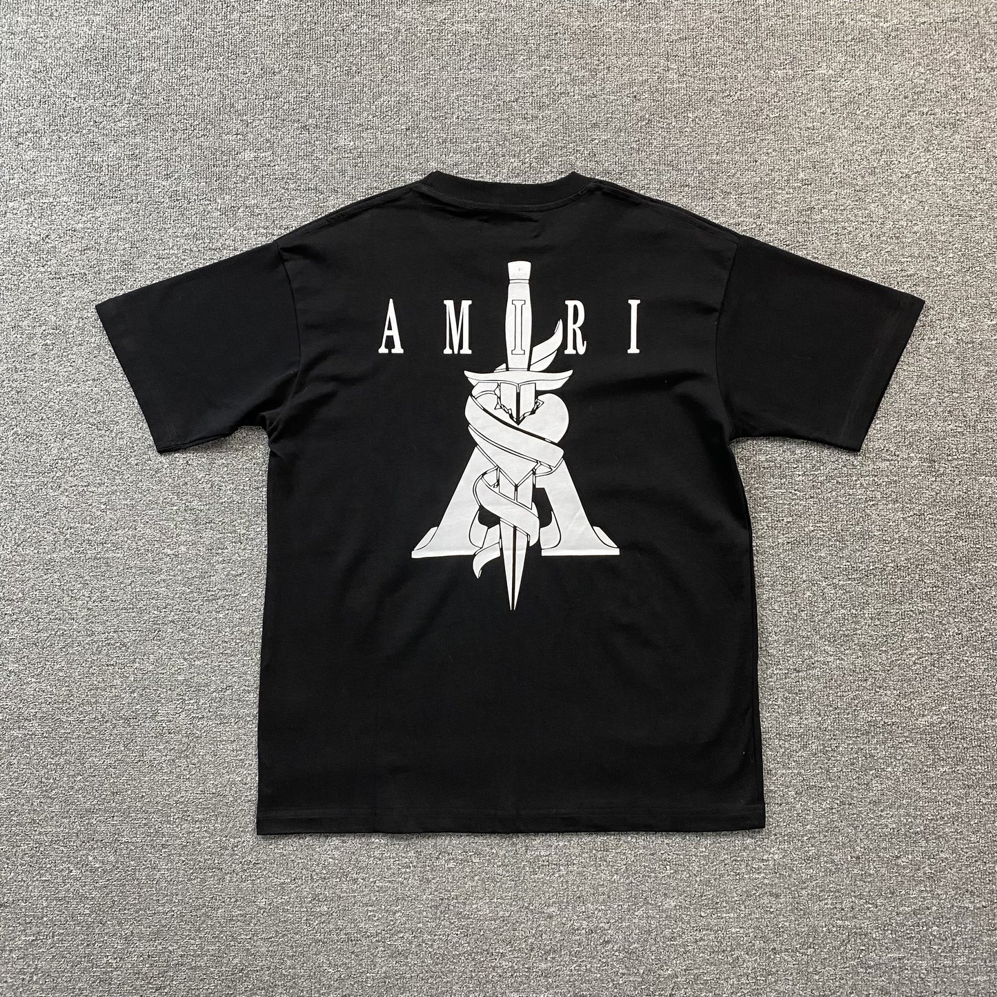 AMIRI DAGGER TEE BLACK