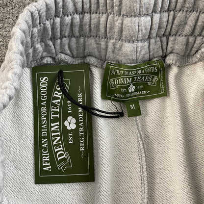 Short Denim Tears Big Cotton Wreath Gris