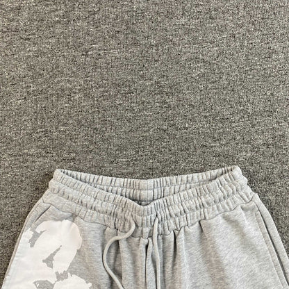 Short Denim Tears Big Cotton Wreath Gris