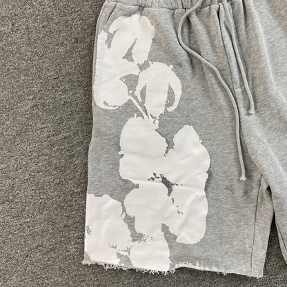 Short Denim Tears Big Cotton Wreath Gris