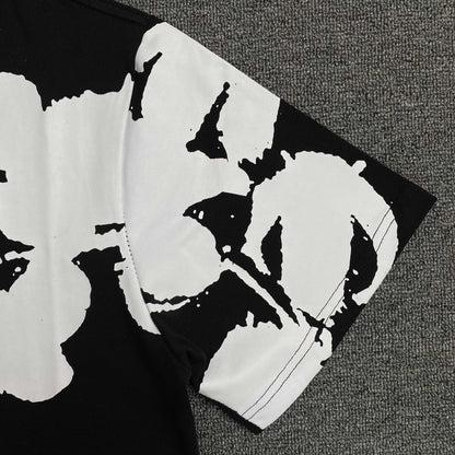 Remera Denim Tears Big Cotton Wreath Negra