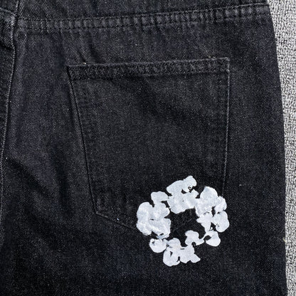 denim-tears-the-cotton-wreath-jean-short-black-10-Drip Store Argentina