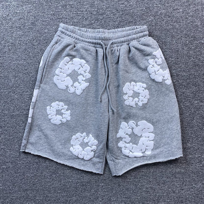 denim-tears-the-cotton-wreath-shorts-grey-Drip Store Argentina