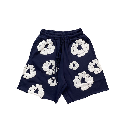 denim-tears-the-cotton-wreath-shorts-navy-Drip Store Argentina