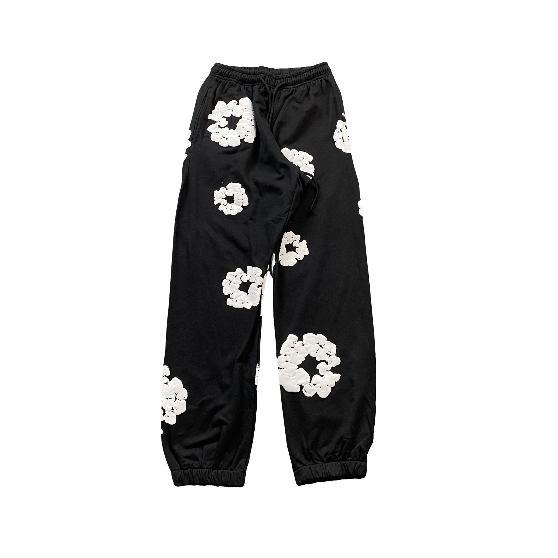 denim-tears-the-cotton-wreath-sweatpants-black-Drip Store Argentina