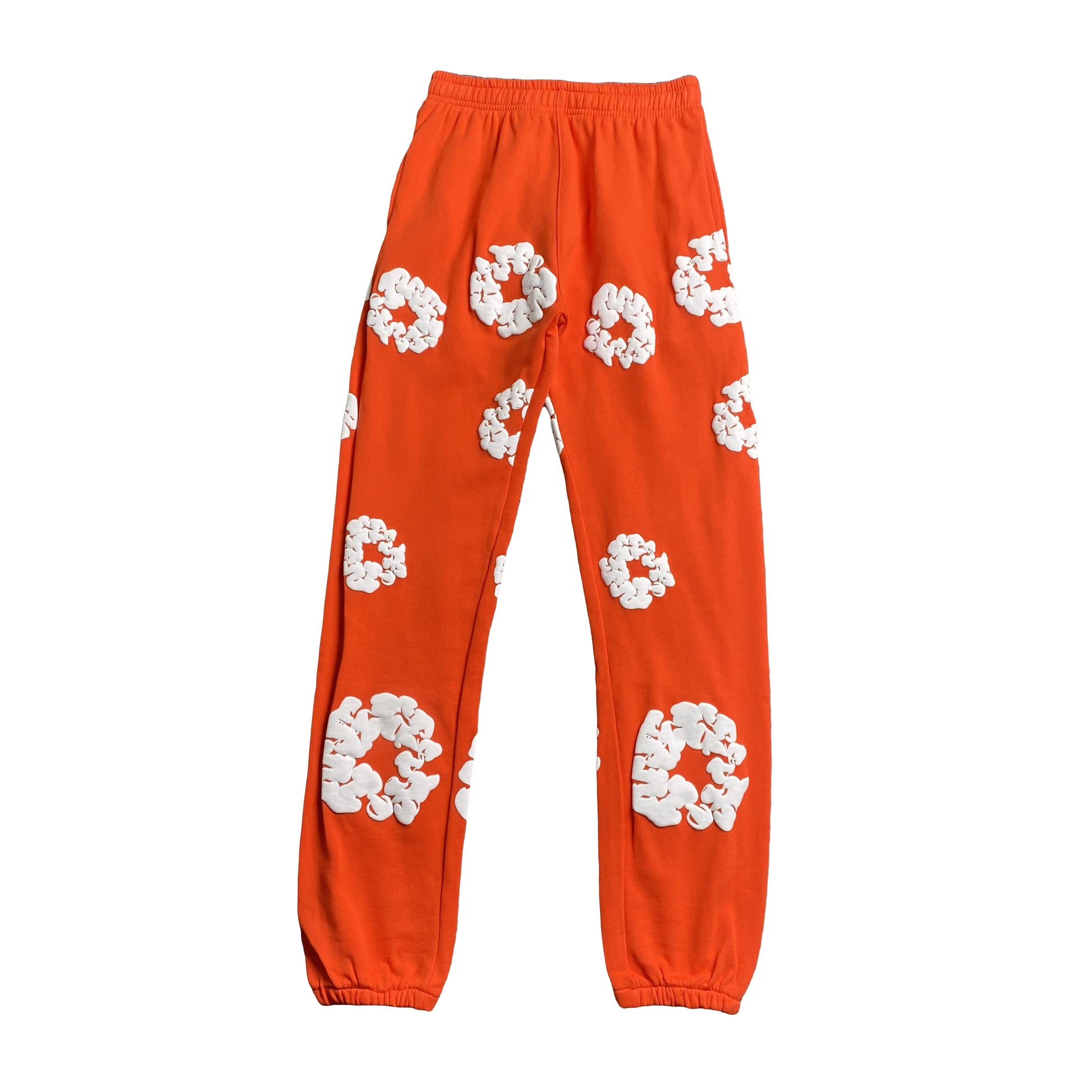 denim-tears-the-cotton-wreath-sweatpants-orange-Drip Store Argentina
