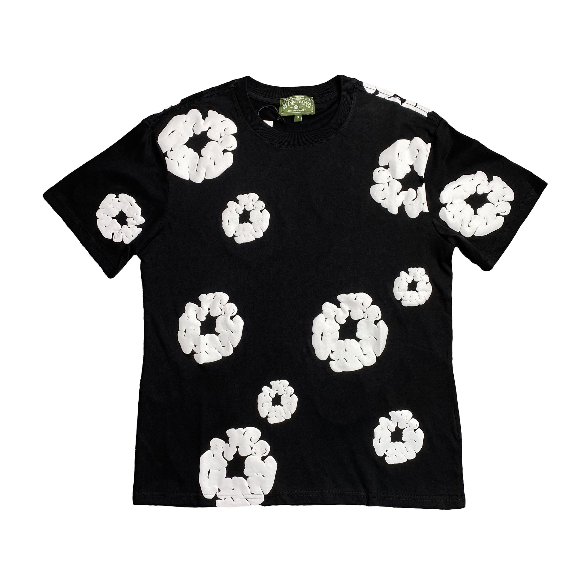 denim-tears-the-cotton-wreath-tee-black-Drip Store Argentina