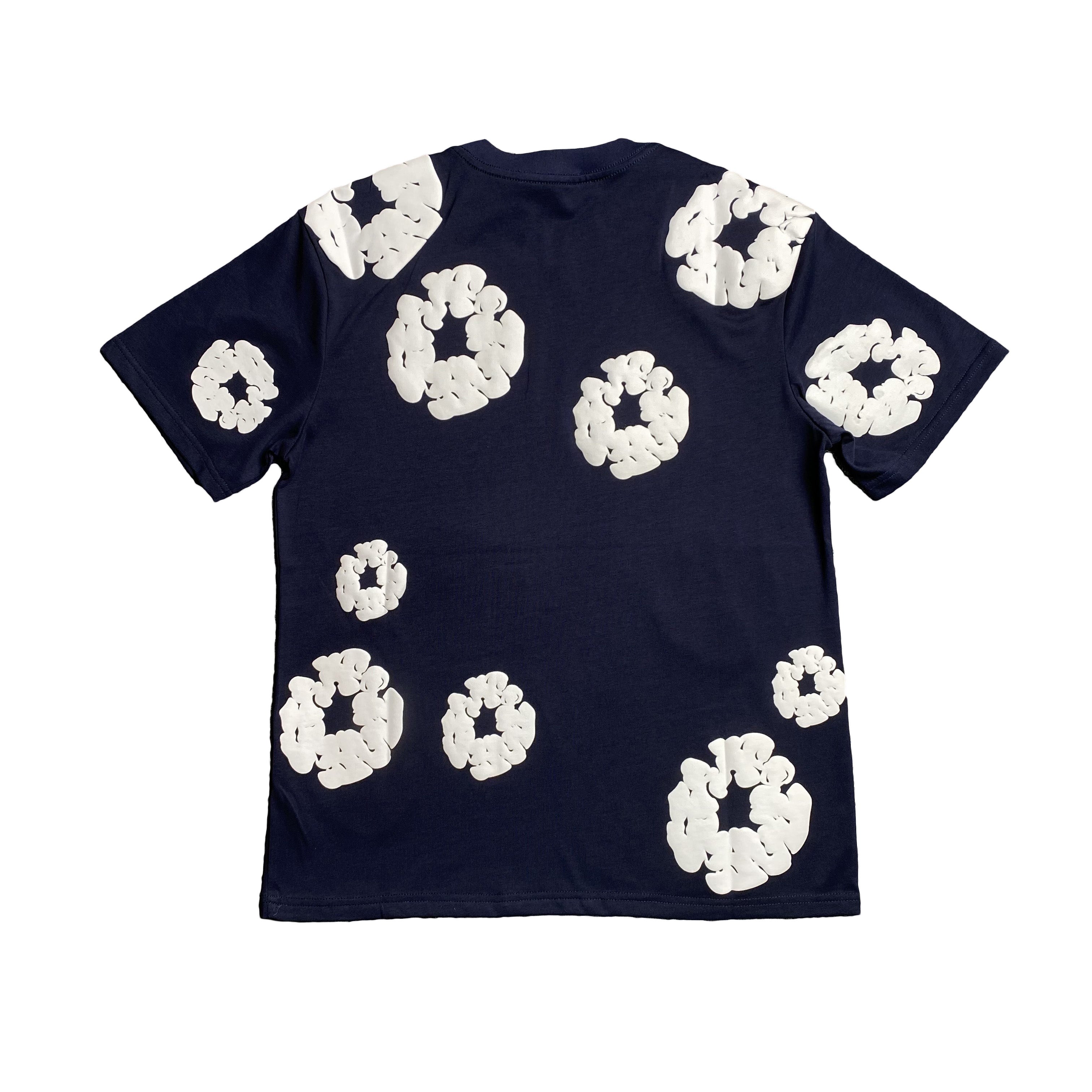 Remera Denim Tears The Cotton Wreath Azul - Drip Store Argentina