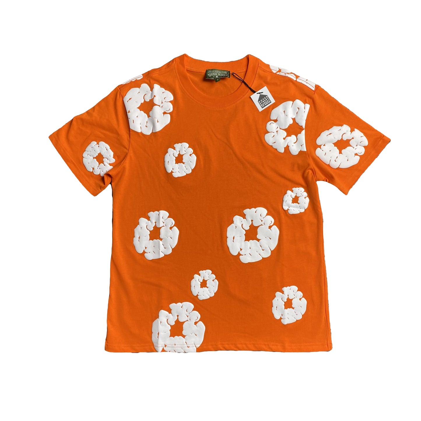 denim-tears-the-cotton-wreath-tee-orange-Drip Store Argentina