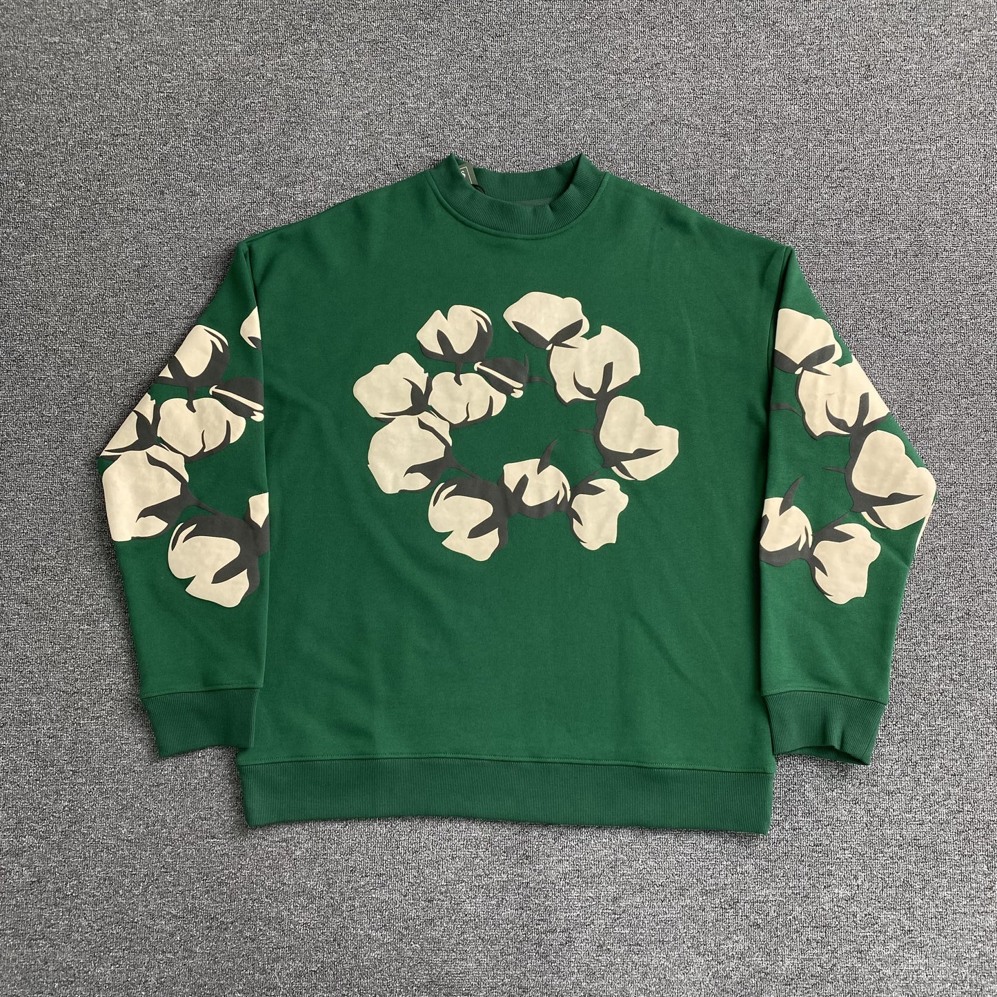 denim-tears-x-cpfm-cactus-tears-crewneck-green-Drip Store Argentina