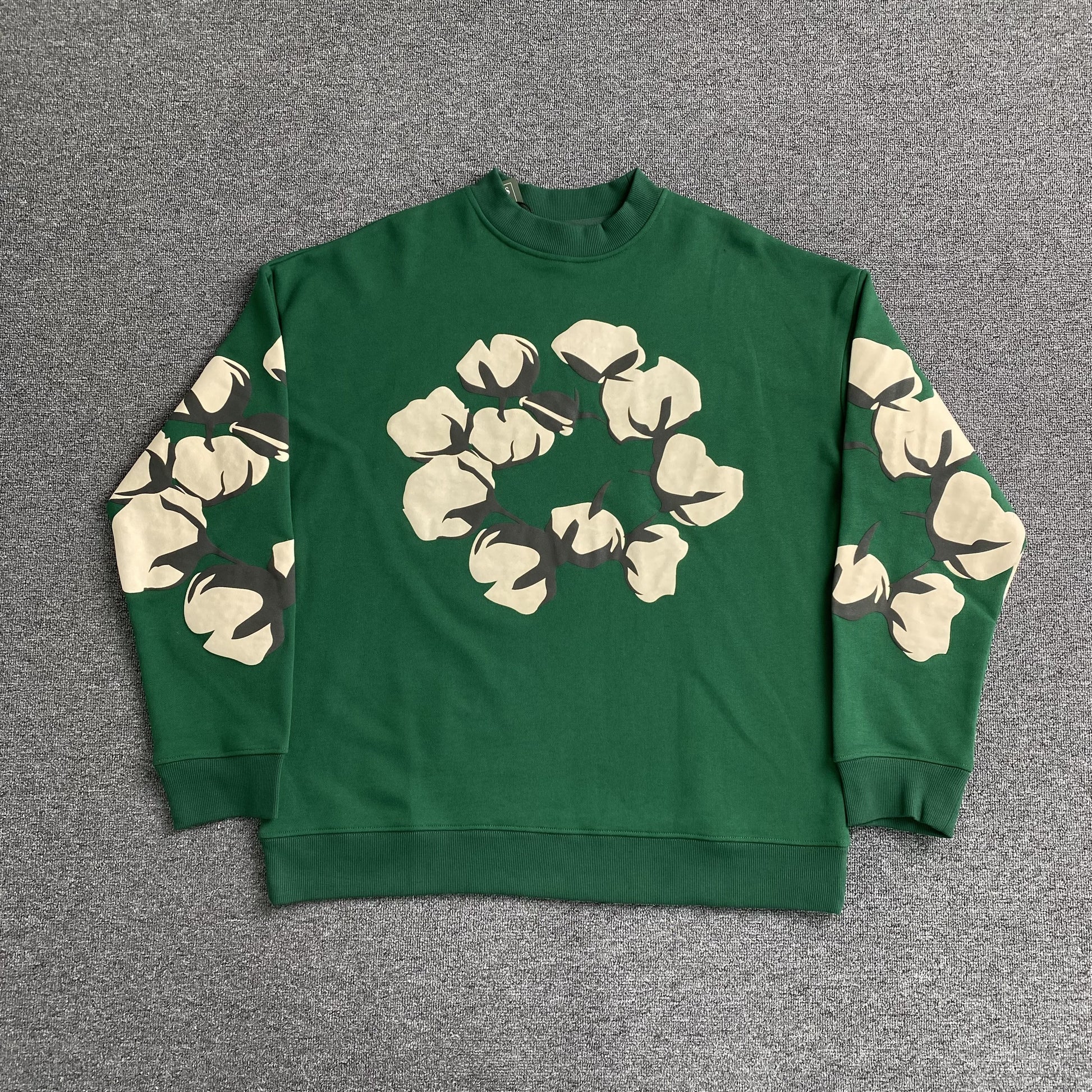 denim-tears-x-cpfm-cactus-tears-crewneck-green-Drip Store Argentina