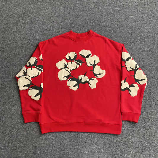 denim-tears-x-cpfm-cactus-tears-crewneck-red-Drip Store Argentina