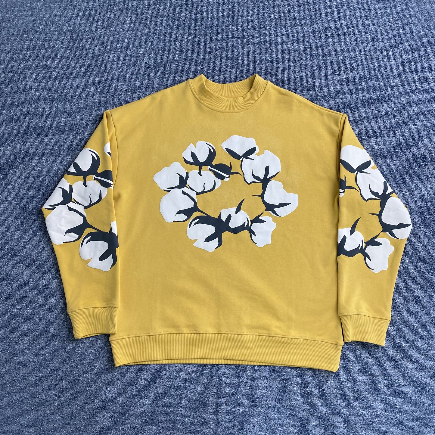 denim-tears-x-cpfm-cactus-tears-crewneck-yellow-Drip Store Argentina