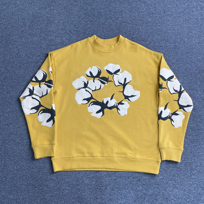 denim-tears-x-cpfm-cactus-tears-crewneck-yellow-Drip Store Argentina