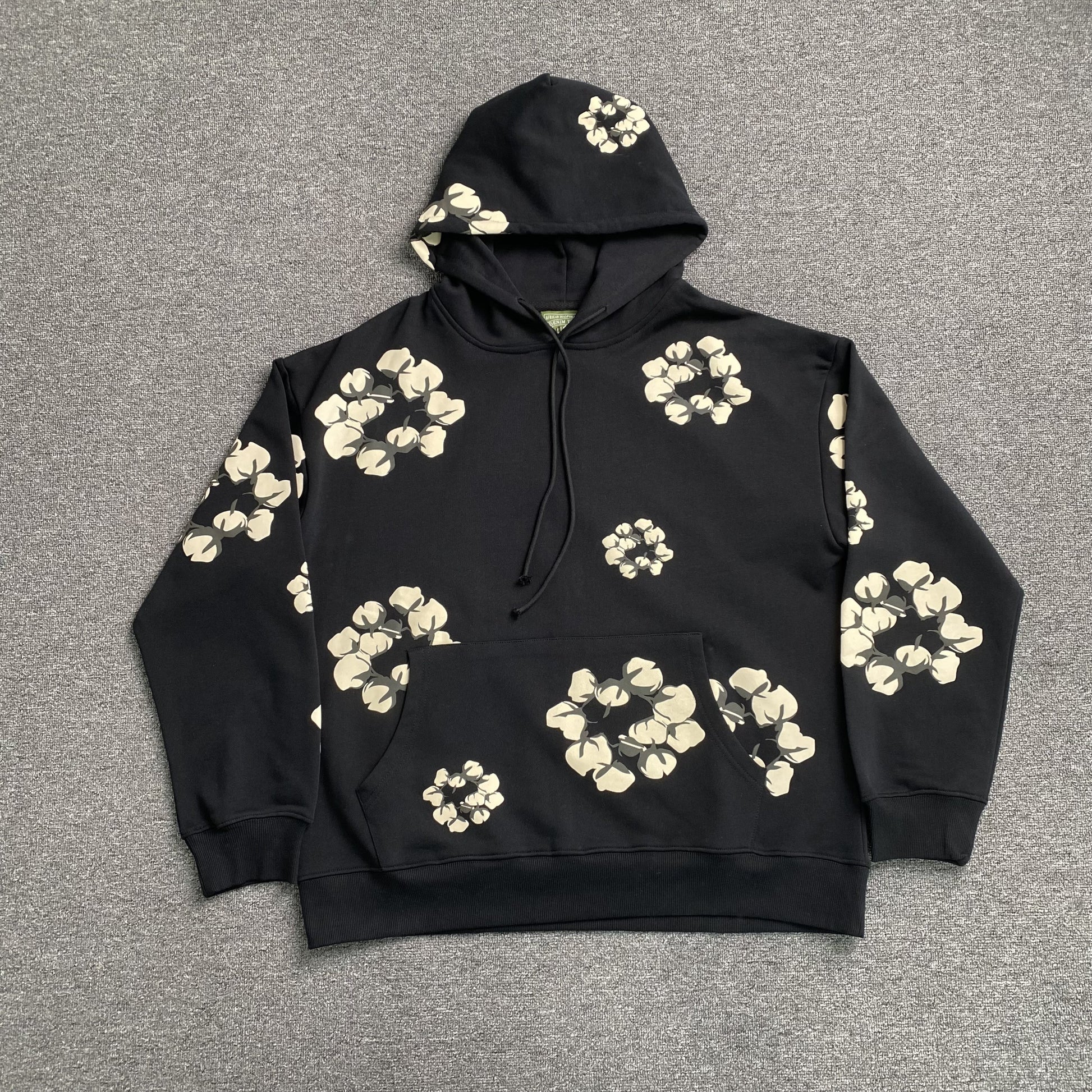 denim-tears-x-cpfm-cactus-tears-wreath-hoodie-black-Drip Store Argentina