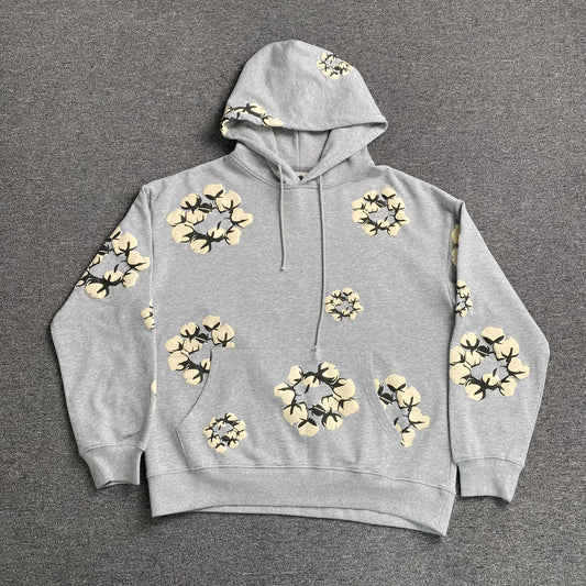 denim-tears-x-cpfm-cactus-tears-wreath-hoodie-grey-Drip Store Argentina