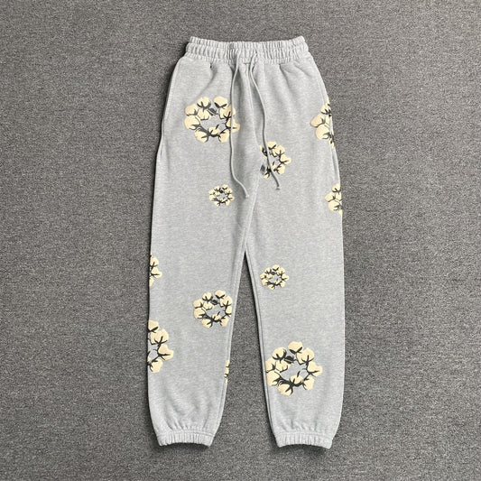 denim-tears-x-cpfm-cactus-tears-wreath-pants-grey-Drip Store Argentina