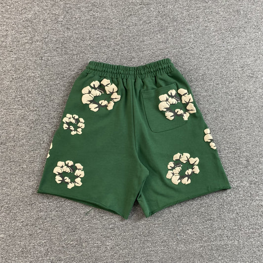 denim-tears-x-cpfm-cactus-tears-wreath-shorts-green-2-Drip Store Argentina
