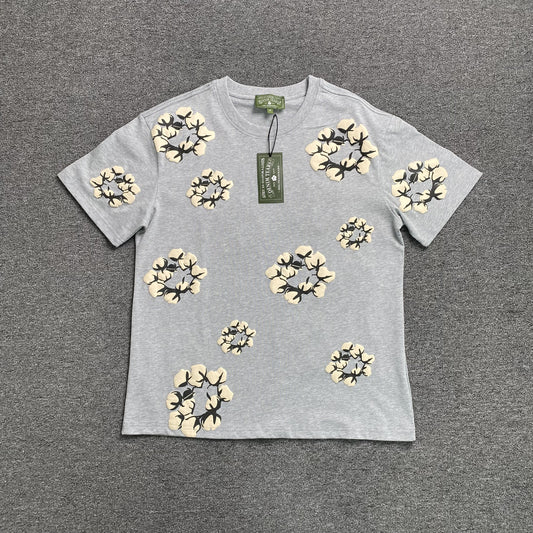 denim-tears-x-cpfm-cactus-tears-wreath-tee-grey-Drip Store Argentina