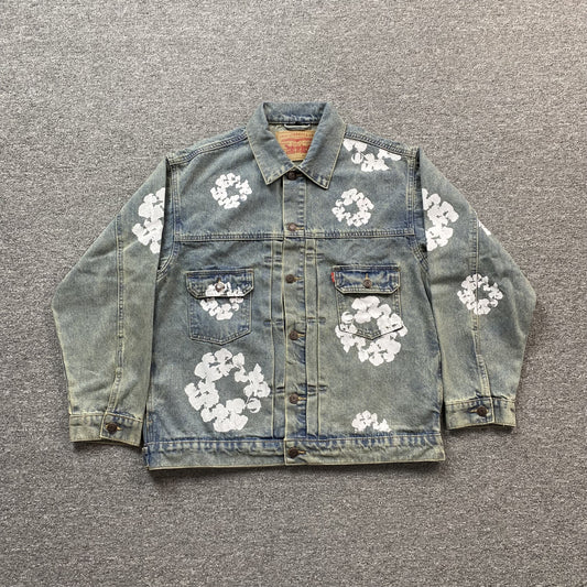 denim-tears-x-levis-jacket-dirty-light-wash-Drip Store Argentina