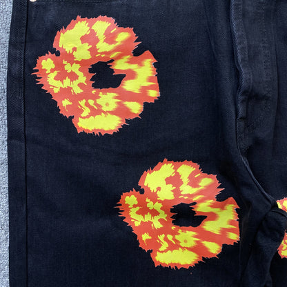 denim-tears-x-offset-wreath-jeans-black-9-Drip Store Argentina