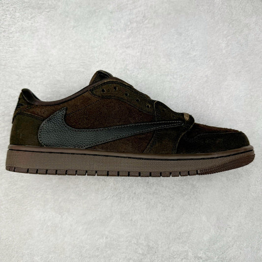 Jordan 1 Low X Travis Scott Velvet Brown