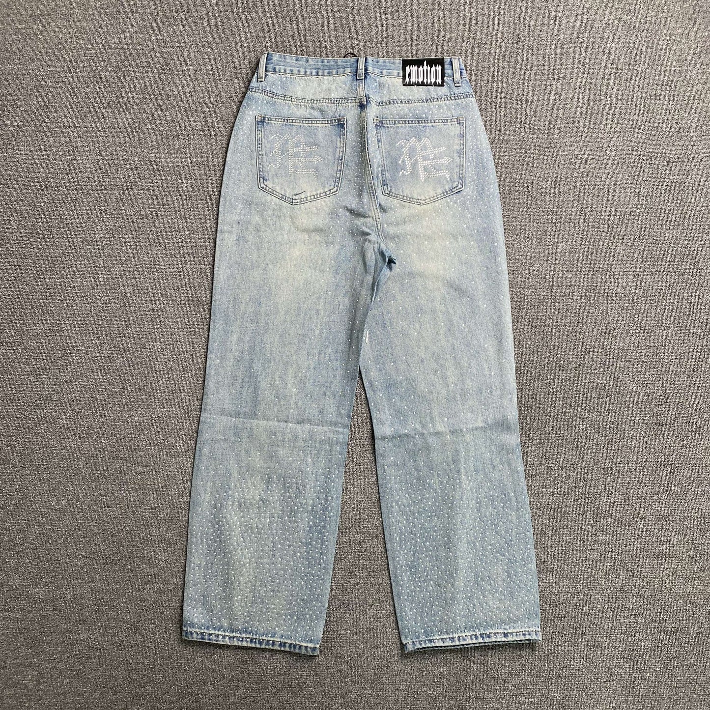 Pantalón Mixed Emotion ME Rhinestone Jean