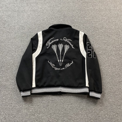 AMIRI ALWAYS ON POINT BOMBER JACKET BLACK