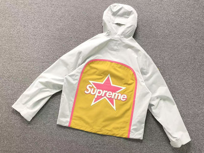 Campera Supreme Vanson Leathers GORE-TEX Shell Blanca