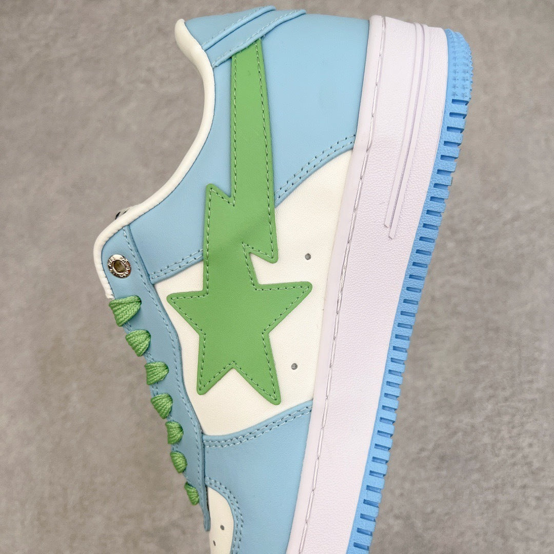 A Bathing Ape Bape Sta Low Azul Pastel 