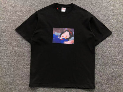 SUPREME SNOW WHITE TEE BLACK