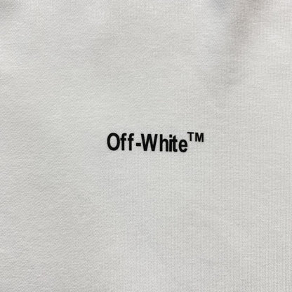 OFF WHITE MOON ARROW CREWNECK WHITE