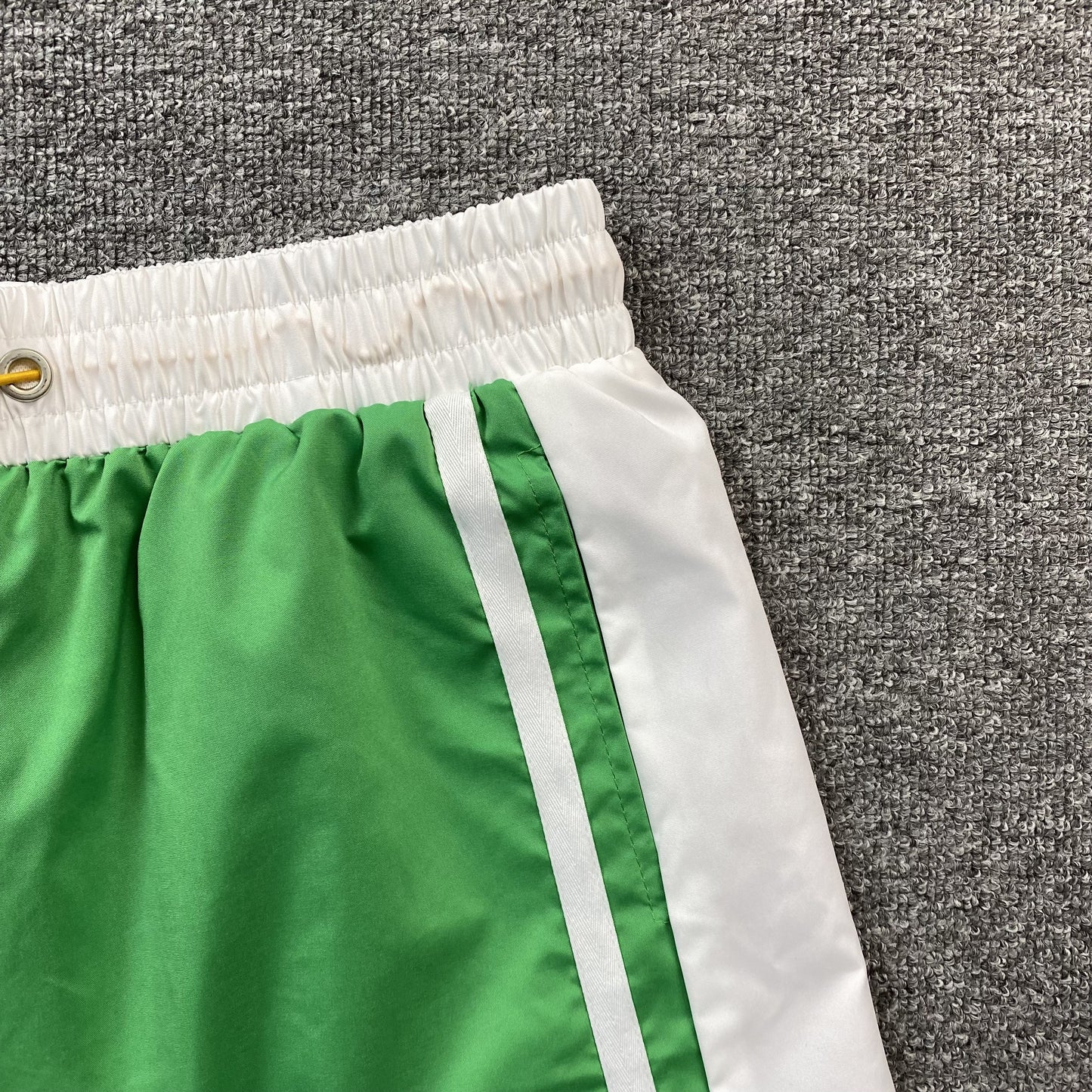 RHUDE SHORTS GREEN