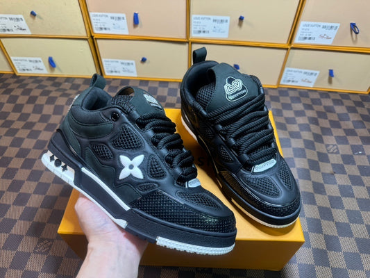 Louis Vuitton Skate Sneaker Negro Blanco