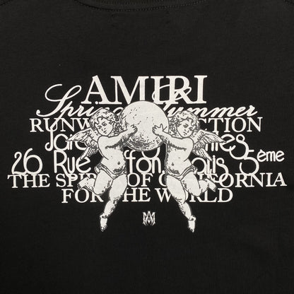 AMIRI ANGELS TEE BLACK