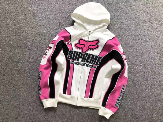 Campera Supreme Fox Racing Blanca