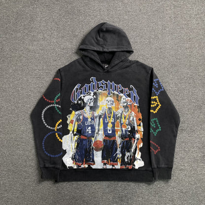 Buzo Godspeed Dream Team Negro