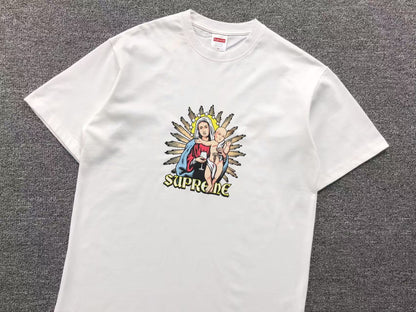 SUPREME BLOOD TEE WHITE