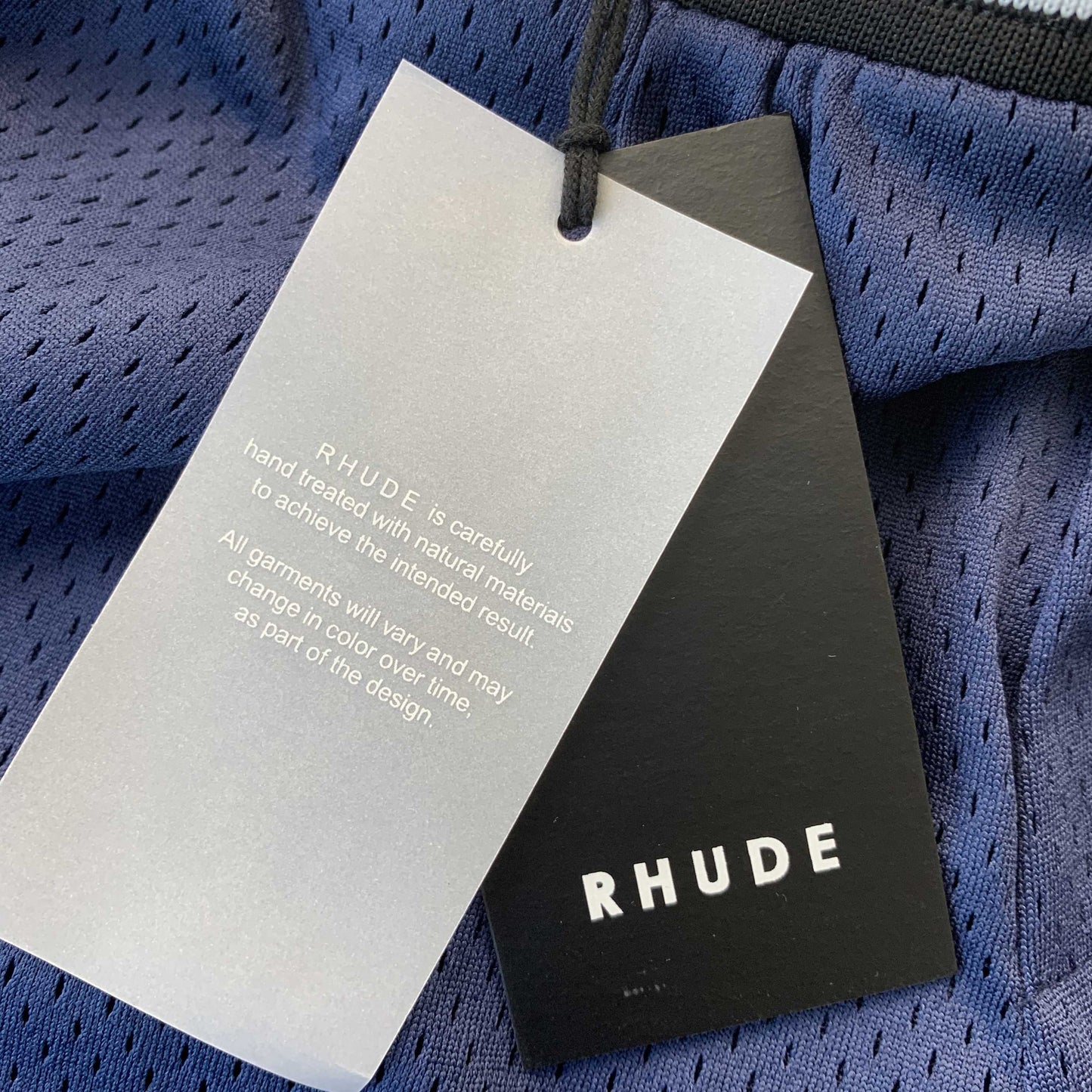 RHUDE SHORTS BLUE