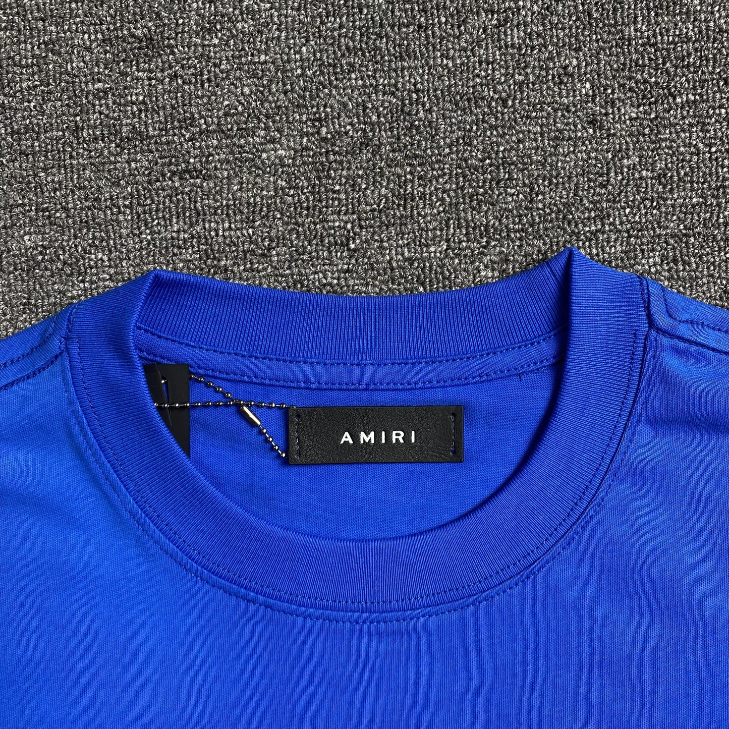 AMIRI VINTAGE TIGER TEE BLUE