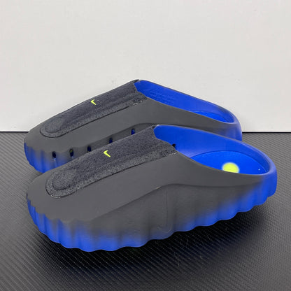 Nike Mind 001 Flyknit Slide Hyper Royal Black