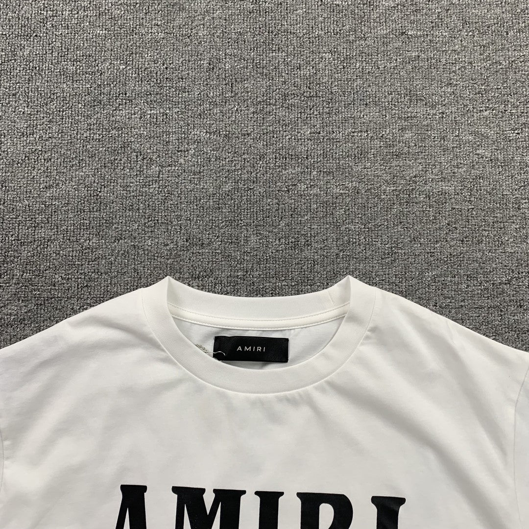 AMIRI CRYSTAL BALL TEE WHITE